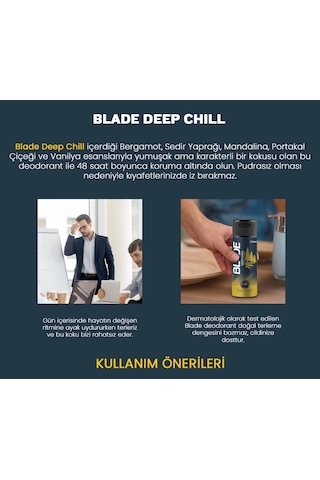Blade Deep Chill Erkek Deodorant 150 ML