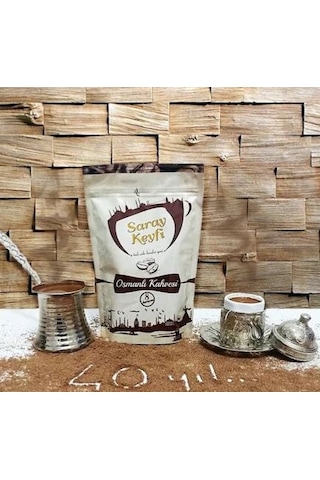 Saray Keyfi 8 Karışımlı Dibek Osmanlı Kahvesi 250 G Saray Keyfi 8 Karışımlı Dibek Osmanlı Kahvesi 250 G