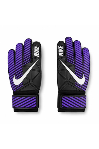 Kaleci Eldiveni Kaydırmaz Lateks Avuç İçi Futbol Kaleci Eldiveni Neon Mavi - Siyah