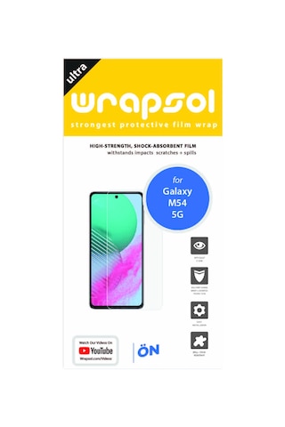 Samsung Galaxy Uyumlu M54 5g Ekran Koruyucu Esnek Poliüretan Film