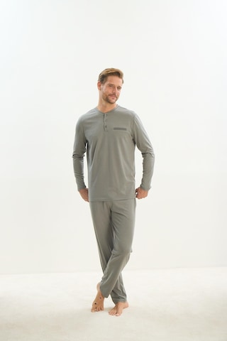 Erkek Uzun Kol Yeşil Pijama Takım C8t2n5o9 001