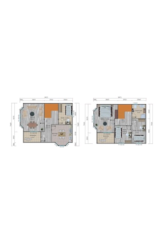 131 M2 Çift Katlı Prefabrik Ev
