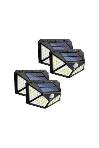 Güneş Enerjili Solar Bahçe Lambası Hareket Sensörlü 100 Led (483338461)
