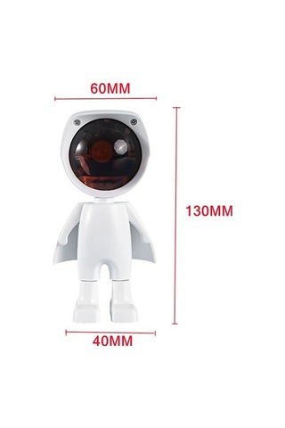 Astronot Gün Batımı Lamba Çok Renkli