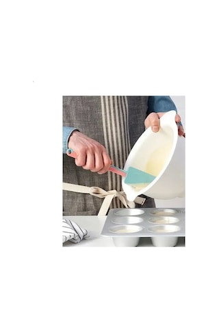 Ikea Ikea Gubbrora Silikon Spatula, 1 Adet 428246280 Açık Mavi