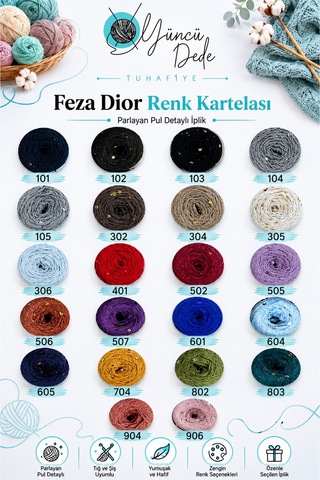 Pullu Örgü Ipi 507-mor Cotton-pamuk Ince Pullu Örgü Ipi % 75 Pamuk 100 Gr 310 M D'ior 1 Adet