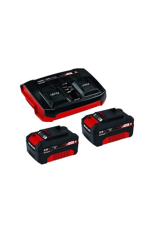 Einhell 18V 3.0 Ah Starter Kit 2x3.0 Ah & Twincharger Kit - 4512083