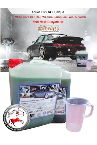 Nano Fırçasız Cilalı Yıkama Şampuanı ve Köpüğü 5 KG