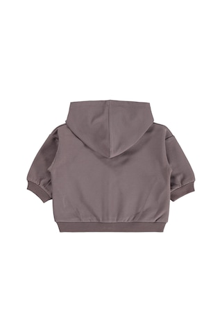 Civil Baby Çiçek Nakışlı Basic 6-18 Ay Hırka - Kahve