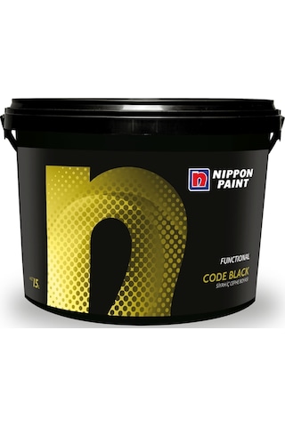Nippon Paint Code Black Boya 2,5 L - 7,5 L - 15 L
