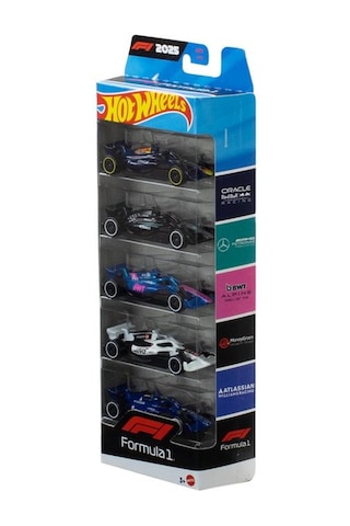 Hot Wheels Formula 1 5'li Araba Seti Jln11