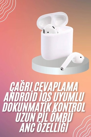 Yeni Nesil Dokunmatik Kontrol Çağrı Cevaplayabilen Kablosuz Bluetooth Kulaklık Çok Renkli 45465443