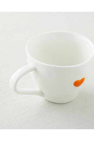 Lovelle Stoneware Kupa 320 Ml Turuncu