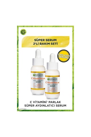 Garnier C Vitamini Parlak Süper Aydınlatıcı Serum 2 x 30 ML