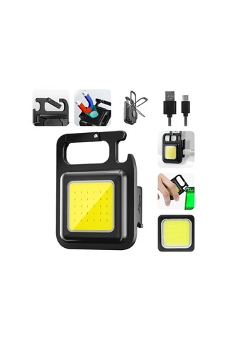 Anahtarlıklı Fener Fener Cob Led 5468