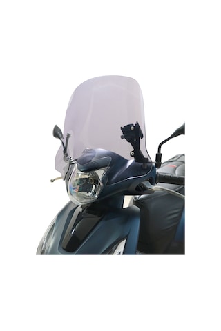 GP Kompozit Honda Dio 2021-2025 Uyumlu Kısa Ön Cam Füme 41 cm