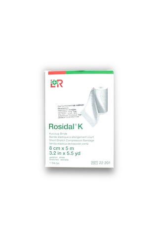 Rosidal K Kısa Gerilimli Kompresyon Bandajı 8 Cm X 5 M - 1 Adet