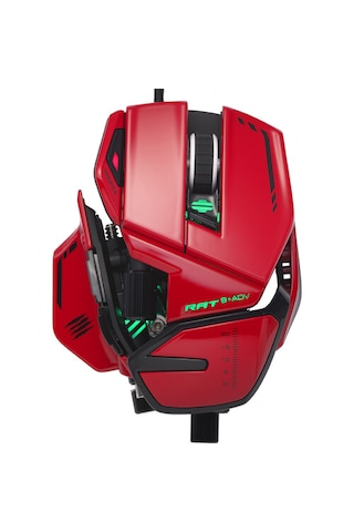 Mad Catz R.a.t. 8+ Adv Kablolu Rgb Gaming Mouse 20.000 Dpı Kırmızı Rat-8+red