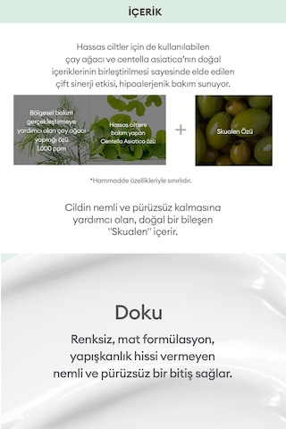 Missha A'pieu The Pure Tea Tree Moisture Yağlanma ve Sivilcelenme Eğilimli Ciltler İçin Nemlendirici Krem 60 ML