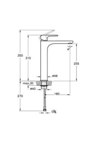 Artema Root Round A4270736 Çanak Lavabo Bataryası Mat Siyah