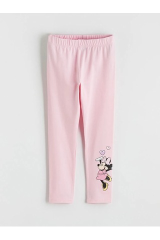 Lc Waikiki Sarı Daisy Duck Baskılı Kız Çocuk Tayt 2'li Sari