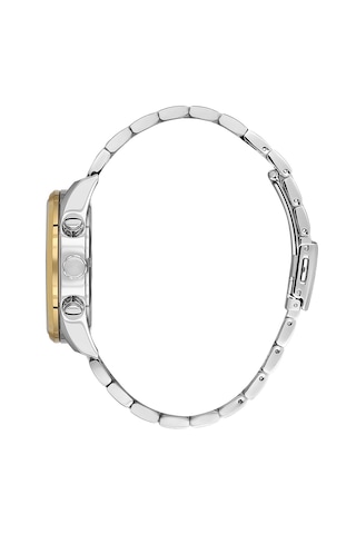 Daniel Klein 8682308449825 Bicolor Çelik Kordonlu Takvimli Sevgili Çift Kol Saatleri Altın