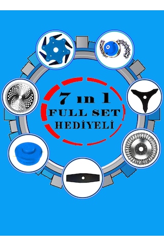 Eisenn Alman HARD 9.9 Hp Metal Şanzuman Yan Tipi Ot Çalı Tırpanı