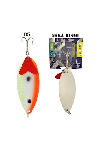 Captain Turna Kaşığı 21gr 6.5cm Little Pike Uv