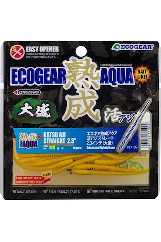 Ecogear Katsu Aji Straight 2.3" Lrf Silikonu