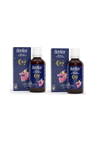 Baybay Night Damla 50 ml 2'li