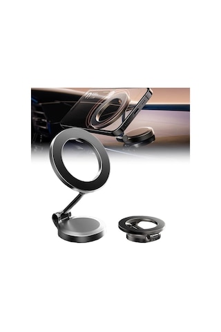 Fenomen Araç Tutucu Süper Ağır Metal 3m Taban Bantı Kutuda Yedek Taban Bantı Ve 2 Adet Yedek Metal Halka 360 Derece Tam Tur Dönebilir Katlanabilir Masa Gibi Yüzeylere De Uygun Telefon Tutucu Ve Stand 2 Mixed