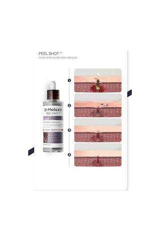 Siyah Pirinç Özlü Gözenek & Siyah Nokta Karşıtı Arındırıcı Peeling Serum 80ml