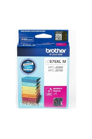 Brother Lc675xlm  Kırmızı Mürekkep Kartuş 1200 Sayfa