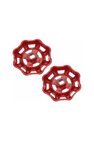 Vana Kolu Kırmızı Demir Vana Kolu Küresel Vana Kapatma Vanası Su Borusu