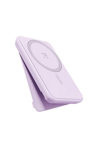 Voltme Magpak 5000mah Magsafe Kablosuz 22.5w Taşınabilir Şarj Cihazı Lila