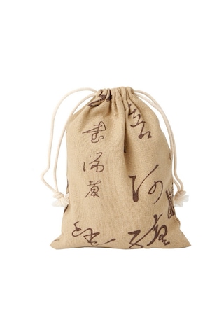 Kangvka 18x13cm Linen Drawstring Pouch - Multi-functional Jewelry Organizer & Knitting Accessory Bag Çok Renkli