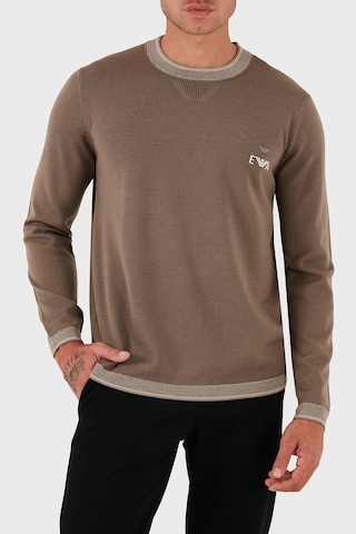 Emporio Armani Erkek Kazak Em003387 Af14697 U6189 Bej Bej