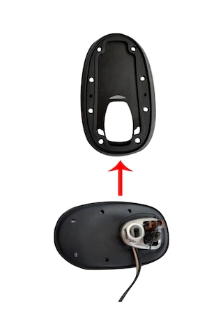 Leezsing Bmw Mini R55 R56 Anten Taban Conta Lastiği - Siyah, Su Geçirmez Kauçuk Malzeme