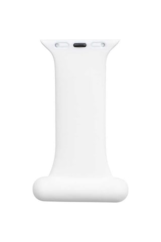 Apple Uyumlu Watch Kordon 42mm Çanta Gömlek Askılı Silikon Kordon 44