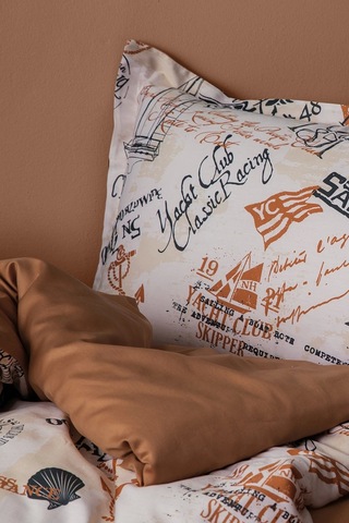 Voyager 210 Tc 83 Tel Dijital Pamuk Saten Tek Kişilik Nevresim Takımı Çok Renkli