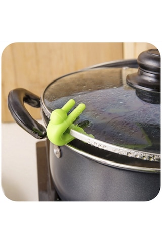 Reedark Çift Paketli Silikon Çok Amaçlı Tutucu - Telefon Tutucu Ve Taşma Önleyici Siyah