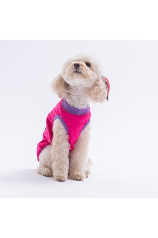 Fuchsia-fuşya Just Smile Tişört Kedi Köpek Tişörtü-kedi Köpek Kıyafeti