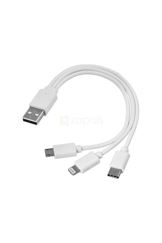 3 In 1 Çoklu Usb Data Şarj Kablosu Sony LG Uyumlu 5 6 7 (533633024)