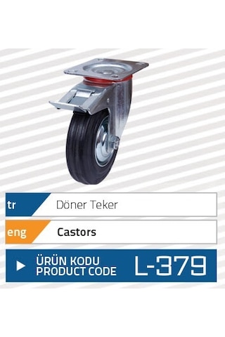 Gnc 125 X 37.5 Döner Teker (Sarhoş Teker)