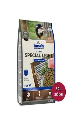 Bosch Special Light Extra Düşük Kalorili Yetişkin Köpek Maması 2,5 Kg