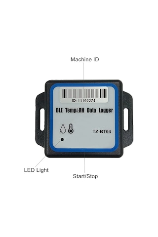 Aek Tech Tz Bt04 Bluetooth Sıcaklık Ve Nem Datalogger