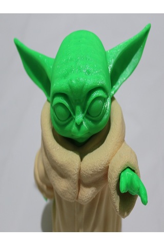 3d Baby Yoda Oyuncak Figürü