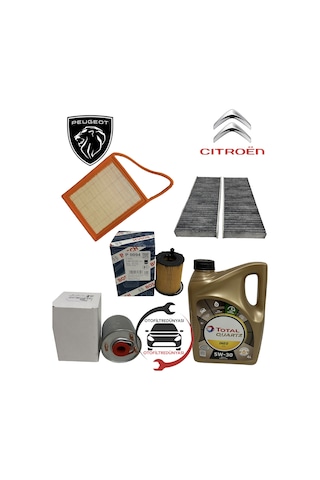 Citroen C-Elysee Peugeot 301 1.6 Hdi Filtre Bakım Set 430894464 Citroen C-Elysee Peugeot 301 1.6 Hdi Filtre Bakım Set 430894464