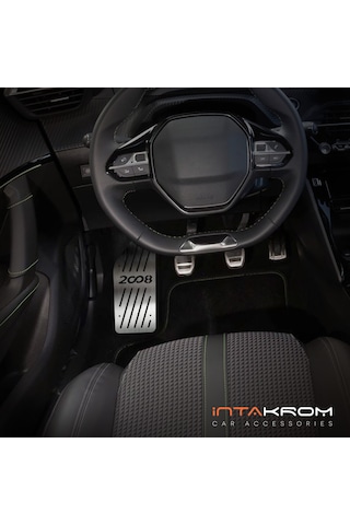 intakrom Peugeot 2008 Krom Ayak Dinlendirme Pedalı 2016 - 2020