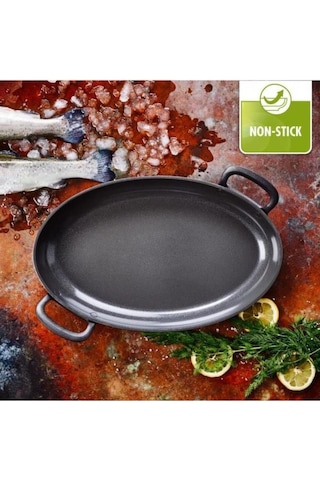 Greenpan Craft Thermolon Seramik Yapıştırmaz 40CM Oval Tava
